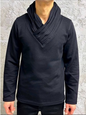 Quits Kids Şal Yaka Erkek Casual Sweatshırt