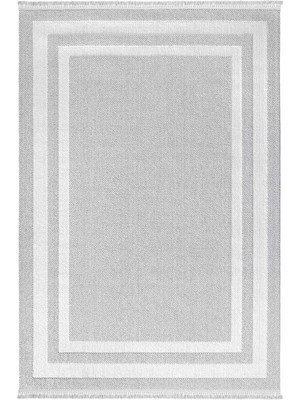 Mood Bukle Halı 19207B Gri Krem