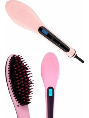 Toptan Bulurum Saç Düzleştirici Tarak Dijital Göstergeli Seramik Kaplama Sıkı Dişli