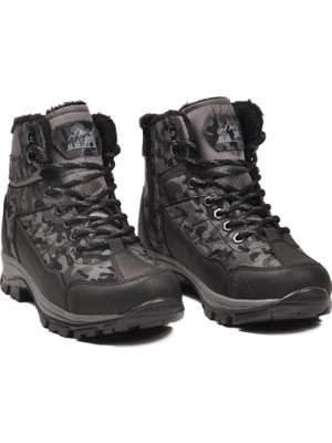 Walkway 980 Içi Kürklü Kaymaz Soğuğa Dirençli Füme Unisex Bot