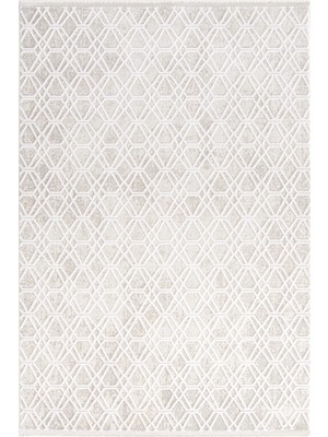 Hoom Rugs Eliza Plus 4331 Beyaz Modern Salon Halısı