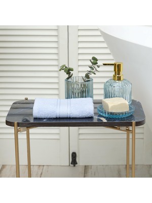 Karaca Home Daily Soft %100 Pamuk El Havlusu 30x50 Cm Buz Mavisi