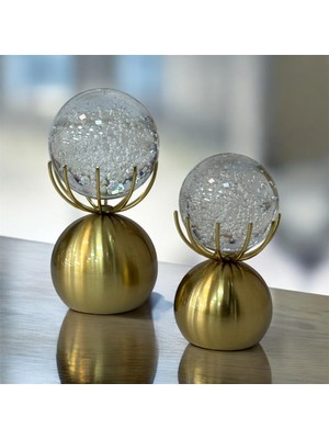 Şahane Home 2 Li Top Ayak Ahtapot Küre-Eskitme