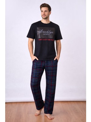 Nbb Siyah Erkek Pijama Takım