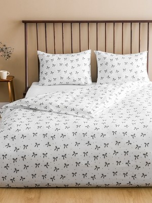 Lc Waikiki Yeni Sezon Fiyonk Baskılı Çift Kişilik Nevresim Seti