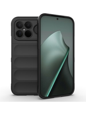 Adige Xiaomi Poco F8 Ultra Kılıf Etnik Optimum Oyuk Desen Silikon + Ekran Koruyucu