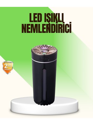 Toptan Bulurum LED Işıklı Aromaterapi Hava Nemlendirici Ultrasonik Sessiz Nem Ayarı