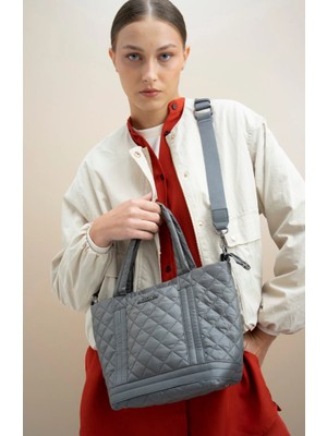 Matthew Cox Kapitone Desenli Çok Bölmeli Omuz ve El Çantası BYN2317