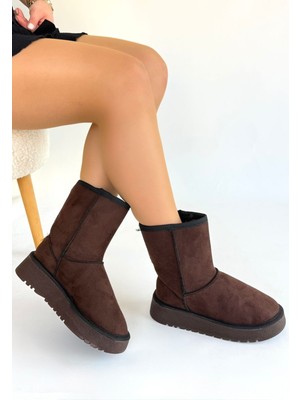 Modanı Seç Sophia Kahverengi Süet Bot