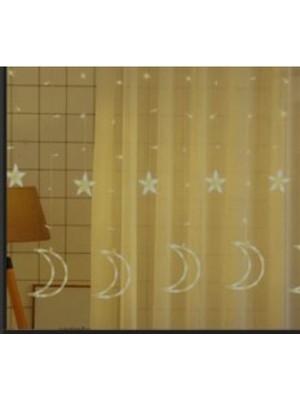 Homevia Ay Yıldız Perde LED 3m