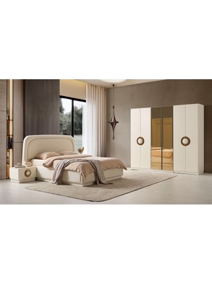 Lisboa Bazalı Yatak Odası - 6 Kapılı