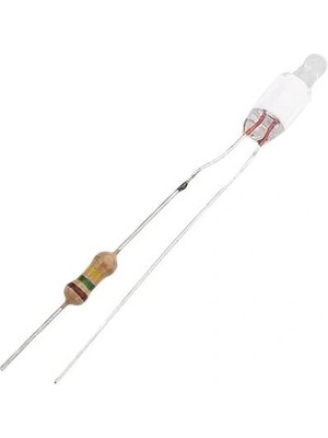 Voltaj 220V 5mm Yeşil Neon LED