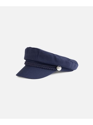 İpekyol Örgü şeritli ve metal tokalı şapka IS1260077002015