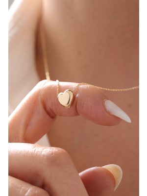 Yavuz Kuyumculuk 14 Ayar Altın Balon Kalp Kolye