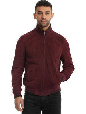 Bueno Shoes Bordo Süet Erkek Deri Mont 23MM9451 23MM9451