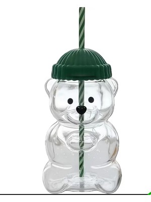 Bearista Cam Pipetli Bardak/tumbler