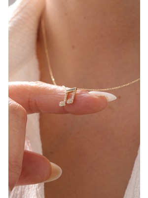 Yavuz Kuyumculuk 14 Ayar Altın Melodi Kolye