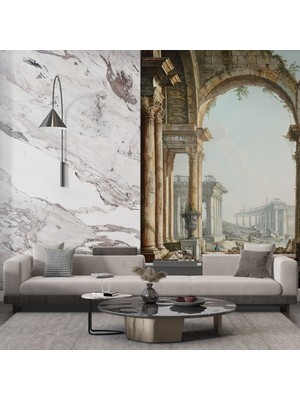 Capriccio With Ruins Poster Duvar Kağıdı