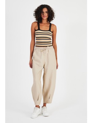 Alexander Gardi Alexandergardı Beli Lastikli Cepli Bayan PANTOLON(B24-003)