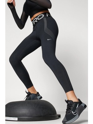 Nike Pro Sculpt Dri-Fit 7/8 Training Women Black Tight Kadın Antreman Tayt Siyah