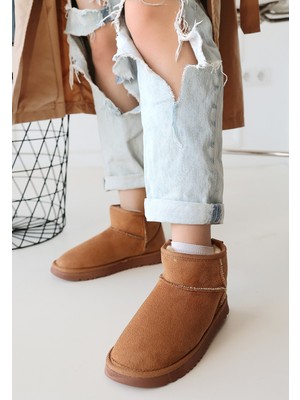 Modanı Seç Elsa Taba Süet Bot