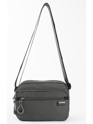 Sanmorris 5 Bölmeli Suya Dayanıklı  Paraşüt Kumaş Küçük Çapraz Askılı Omuz Çantası