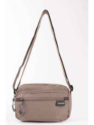 Sanmorris 5 Bölmeli Suya Dayanıklı  Paraşüt Kumaş Küçük Çapraz Askılı Omuz Çantası