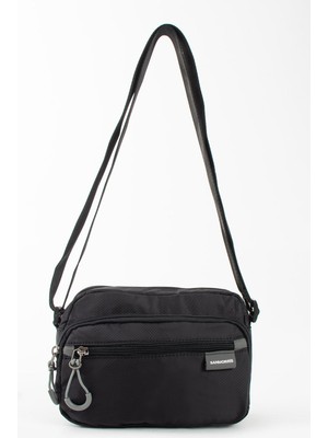 Sanmorris 5 Bölmeli Suya Dayanıklı  Paraşüt Kumaş Küçük Çapraz Askılı Omuz Çantası