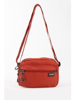 Sanmorris 5 Bölmeli Suya Dayanıklı  Paraşüt Kumaş Küçük Çapraz Askılı Omuz Çantası