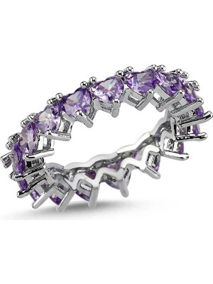 Merano Design Mor Kalpli Tamtur Yüzük