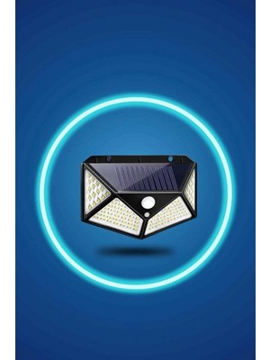 Narnuga Bahçe Lambası Bahçe Aydınlatma Sensörlü Suya Dayanıklı 100 LED