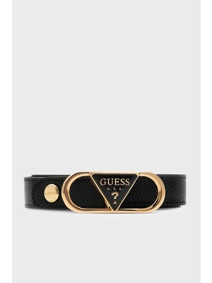 Guess Serenova Logolu Ayarlanabilir Kemer BW9270P5320 Bayan Kemer BW9270 P5320 Bla