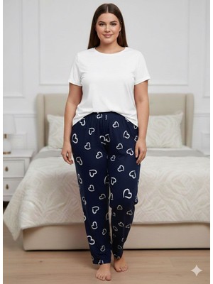 Karaz Büyük Beden Kadın Alt Pijama