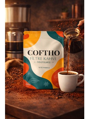Coftho Nitelikli Filtre Kahve  Arabica Single Origin (Öğütülmüş) 250 gr.