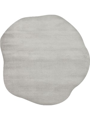 Kalesta Halı Soft Fluid 04 Grey Serbest Formlu Düz Halı Hav Toz Vermez Yumuşak Tuşeli Modern Şık Salon Halısı