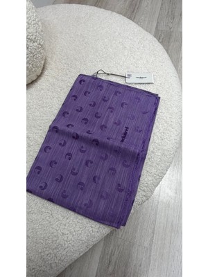 B.cacharel Logolu Ipek Koton Jakar Etol Şal Lila