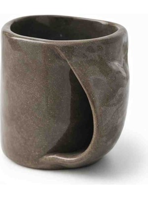 Cogo Seramik El Sokmalı Stoneware Kupa – Isıyı Tutan Özel Tasarım