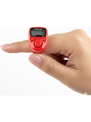 cosangroup 48'li Paket LED Işıklı Yüzük Zikirmatik - Karışık Renkli Toptan Set