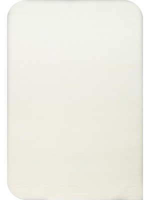 Kalesta Halı Soft Fluid 05 White Serbest Formlu Düz Halı Hav Toz Vermez Yumuşak Tuşeli Modern Şık Salon Halısı