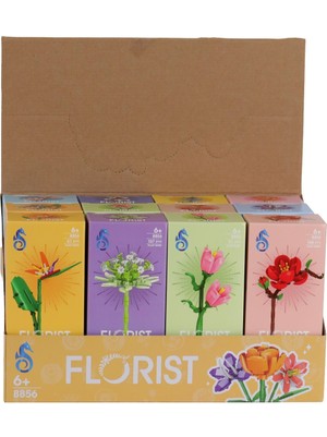 Can Oyuncak 8856 Kutuda Çiçek LEGO - 1 Adet Stokta Olan Gönderilir