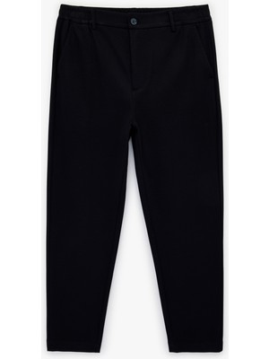 Koton Slim Fit Viskon Karışımlı Cepli Düğmeli Chino Pantolon