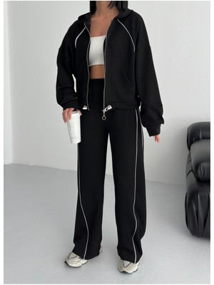 Moda Paketi Modal Kumaş Biyeli Takım Yeni Sezon