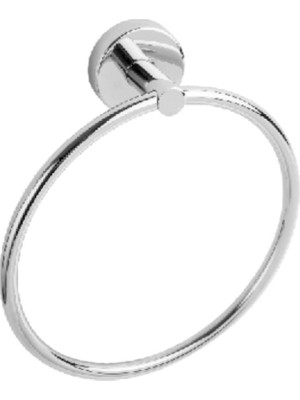 Drom Serenıty Yuvarlak Havluluk Krom 101032