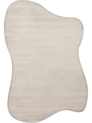 Kalesta Halı Soft Fluid 01 Dark Stone Serbest Formlu Düz Halı Hav Toz Vermez Yumuşak Tuşeli Modern Şık Salon Halısı