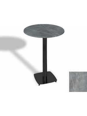 Dockers Bistro Masa Tokyo Esb - (Werzalit, Wermodin ve Allzalit Tabla 60 cm Çap) - Light Temperado