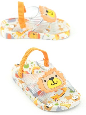 Gezer Erkek Bebe Islak Zemine Uygun Havuz Plaj Terlik-Sandalet