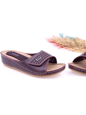 Gezer 11260 Topuk Dikenli Anatomik Taban Günlük Kadın Terlik