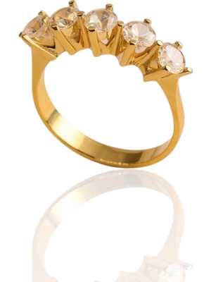 HAKAN GÜLER KUYUMCULUK Altın Beştaş Yüzük