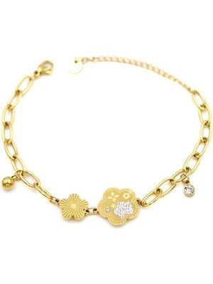 ModaSize Zincir Bileklik - Altın