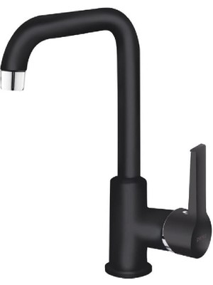 Penta Agena Lavabo Bataryası (L Borulu) Black P903B